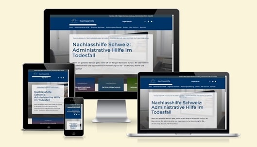 Screenshot NachlassHilfe Screenshot NachlassHilfe