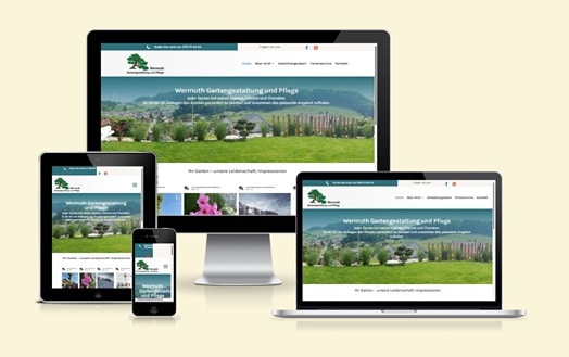 Screenshot Wermuth Gartengestaltung Screenshot Wermuth Gartengestaltung