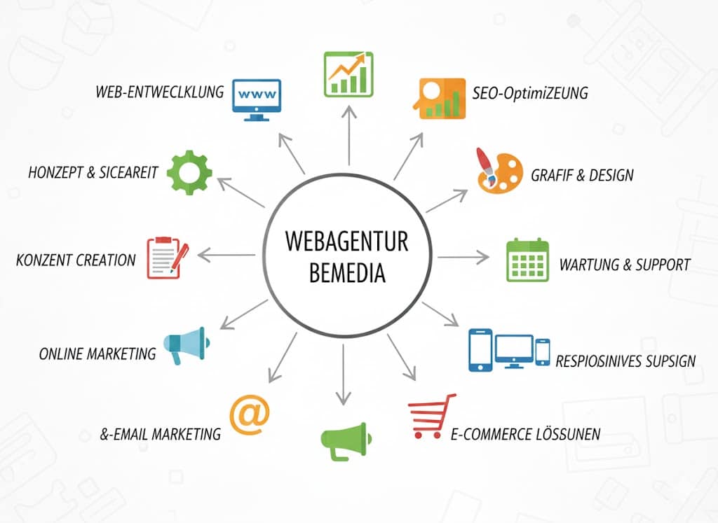 Webagentur bemedia - Leistungen Webagentur bemedia - Leistungen